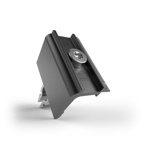 Schletter Endklemme Rapid 16 schwarz eloxiert