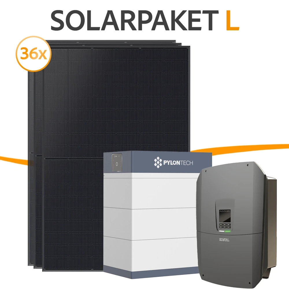 Solarpeket, Komplettset, 15 kWp Anlage, Photovoltaik, Kostal, Pylontech