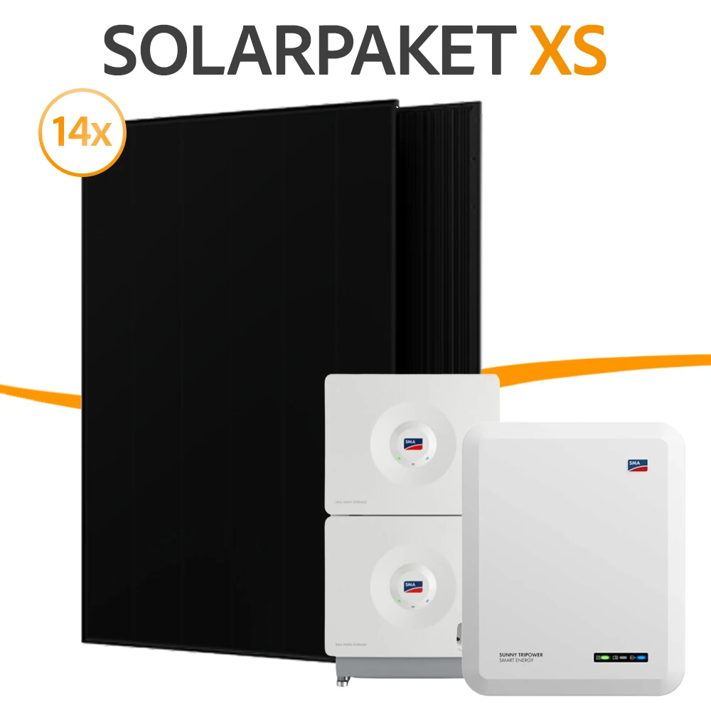 Solarpeket, Komplettset, 6 kWp Anlage, Photovoltaik, Home Storage, SMA, Tripower, Aiko Solar