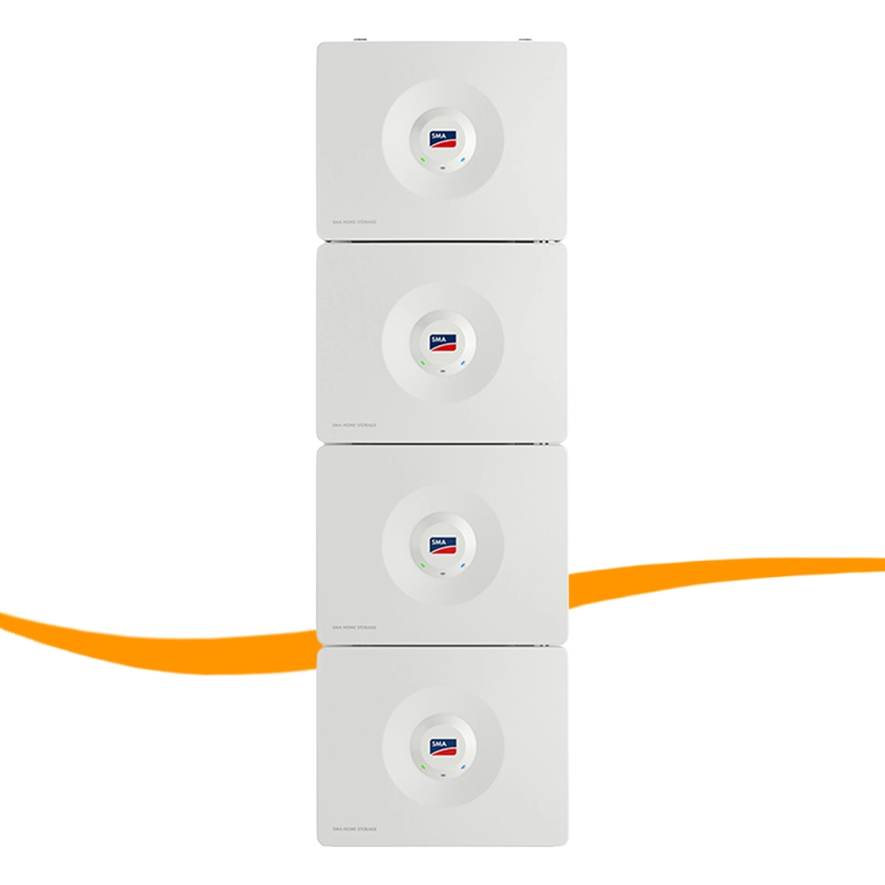 SMA Home Storage Speichersystem weiß mit Wandmontage, 13.1 kwh