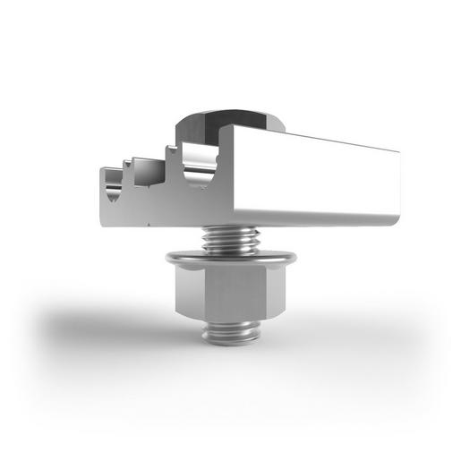 Schletter Blitzschutzklemme für 8 mm