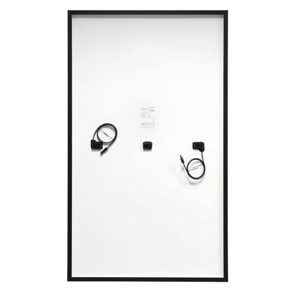 Heckert Nemo, Heckert Nemo 3.0 120 M, 380 W Solarmodul, Solarmodul Schwarz, Solarmodul, Photovoltaik, Solaranlage, Modul, Heckert Solar, Rückseite Solarmodul, Rückseite