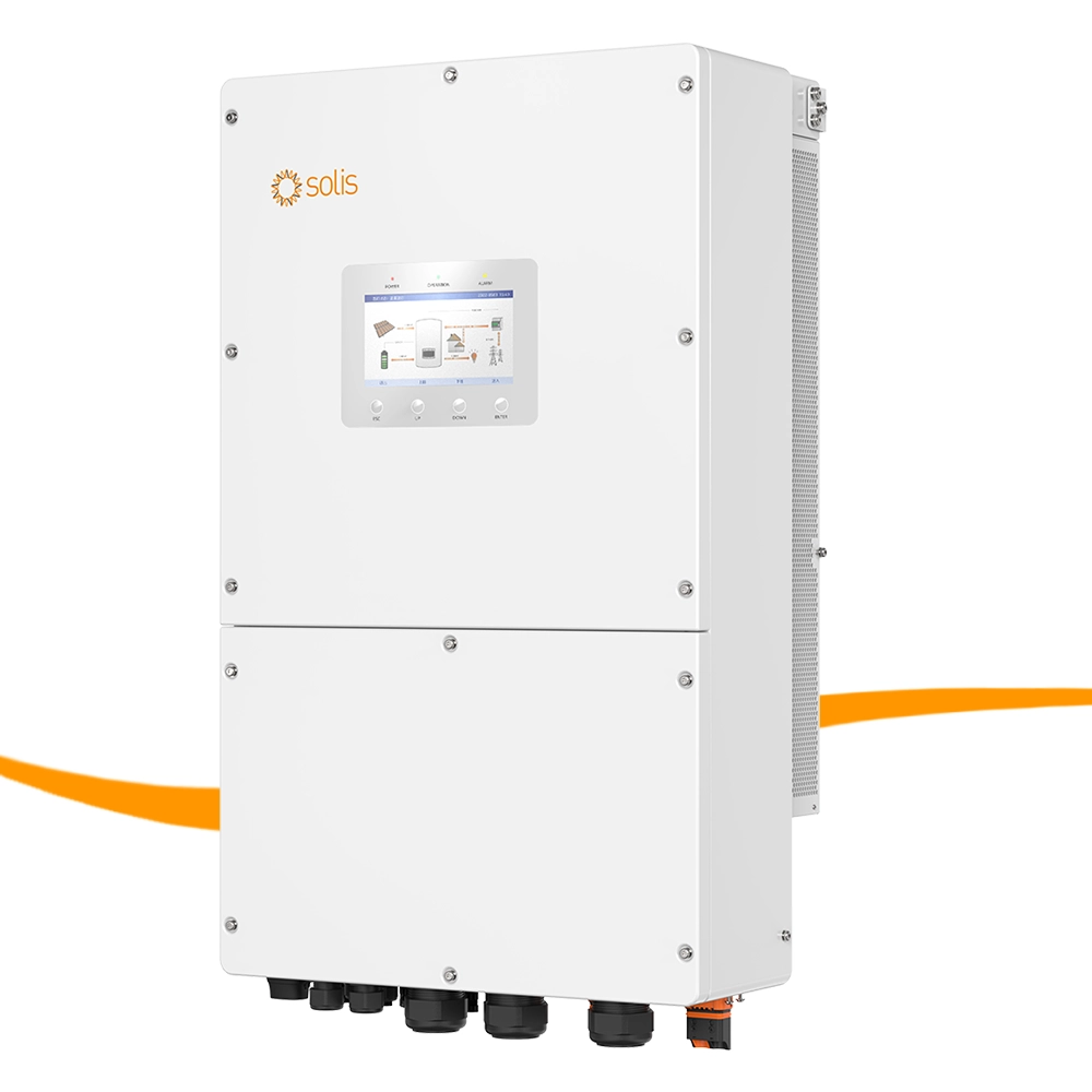 Solis Wechselrichter 30 bis 50 kW mit Display weiß