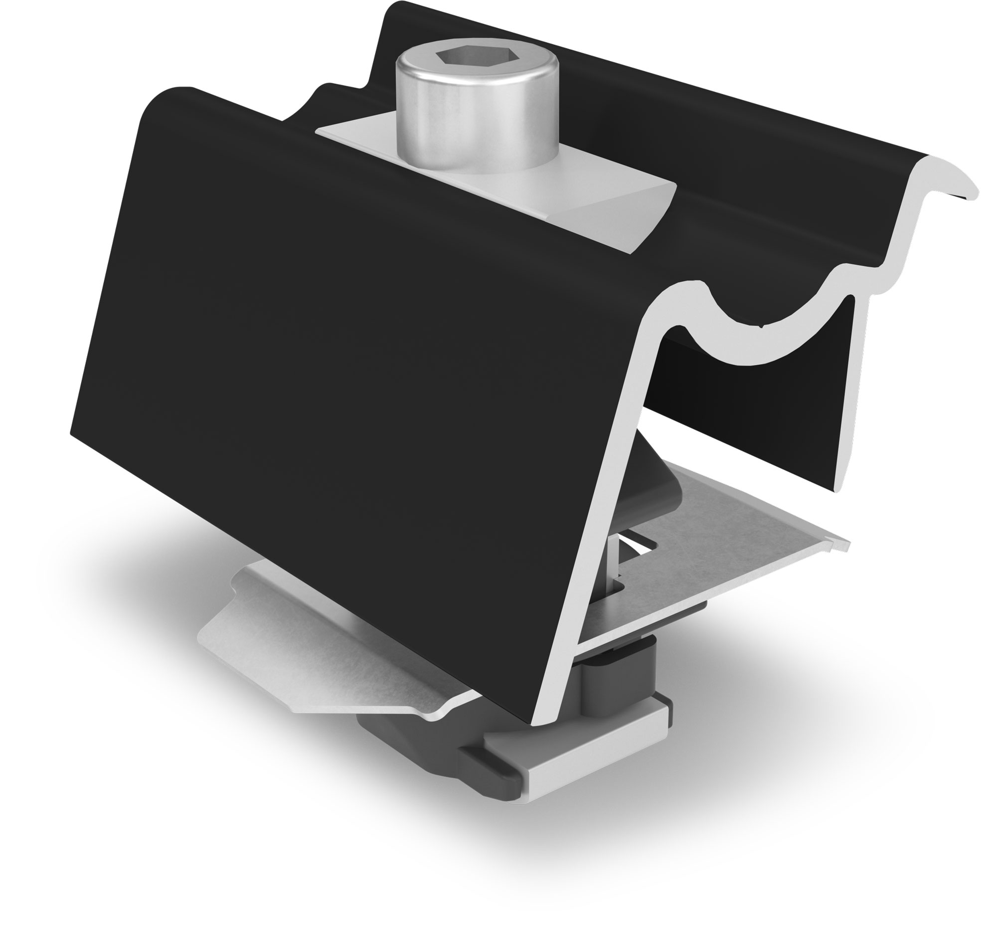 K2 Systems Clamp EC 30-40 Black, Hybrid