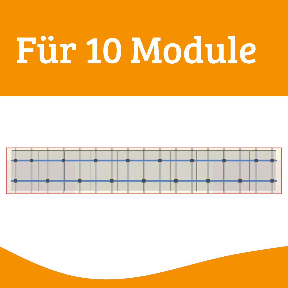 für 10 Module