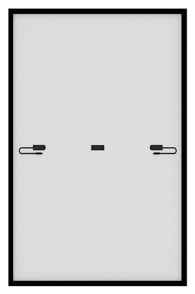 Hyundai Solarmodul, Hyundai, Solarmodul, Photovoltaik, Solaranlage, Hyundai HiT, Rückseite