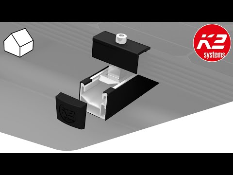 K2 Systems BlackCover SingleRail 36