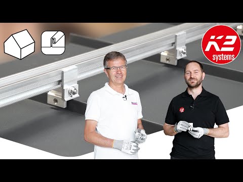 K2 Systems Rundfalzklemme; SolidRail