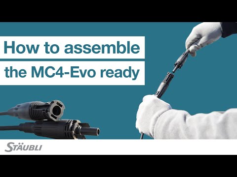 Stäubli PV-KST4-EVO READY Kupplungsstecker